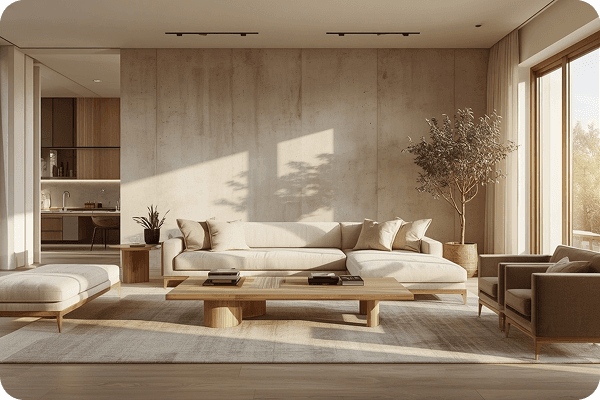 Modern Living Room Setup