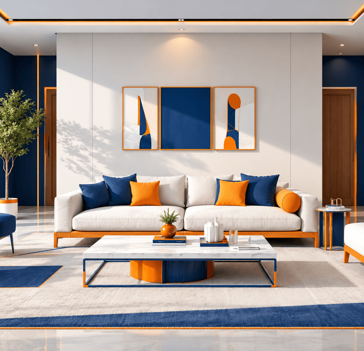 Living room interior