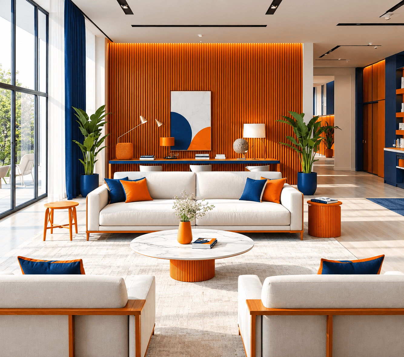 Modern Living Room Setup